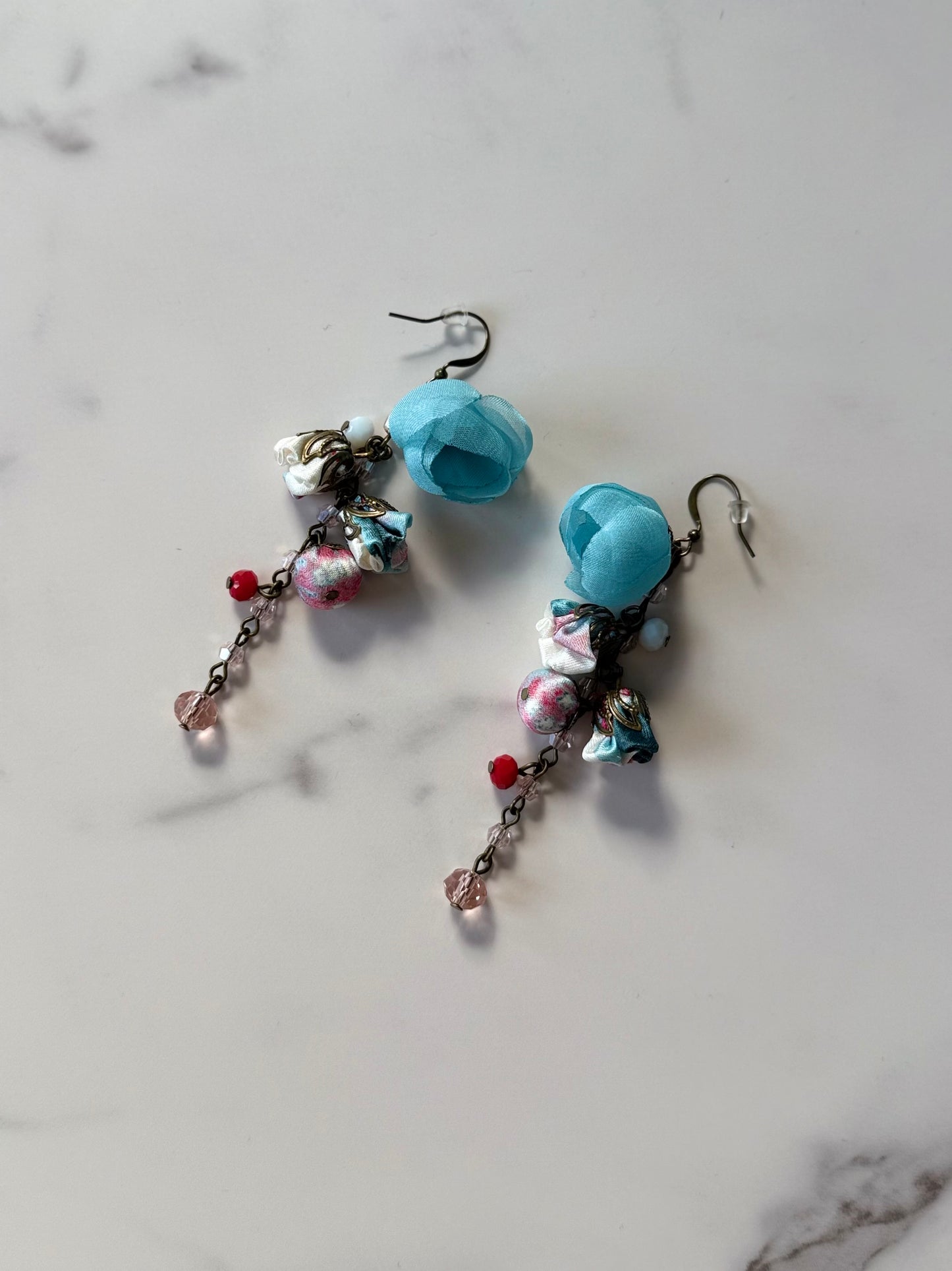 Vanessa Earrings, Ruby Ciel