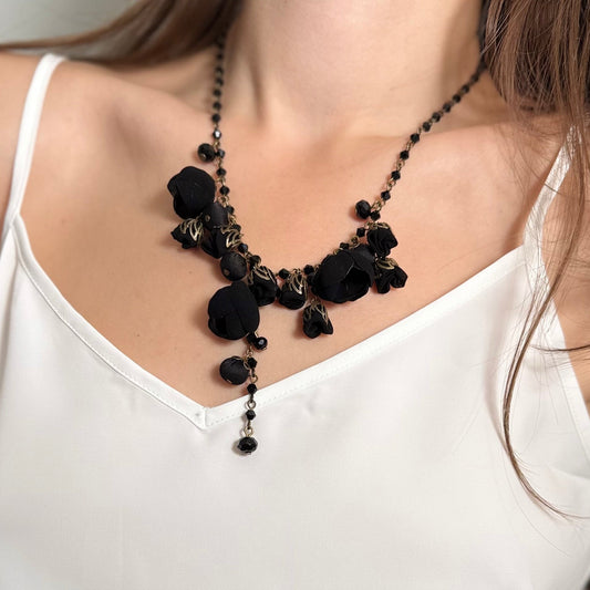 Serene Necklace, Midnight
