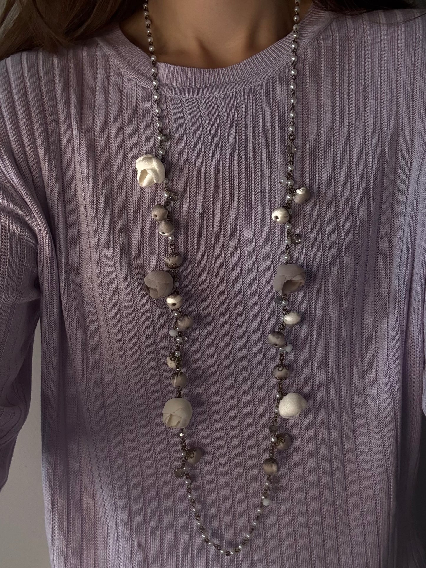 Samantha Necklace, Almond