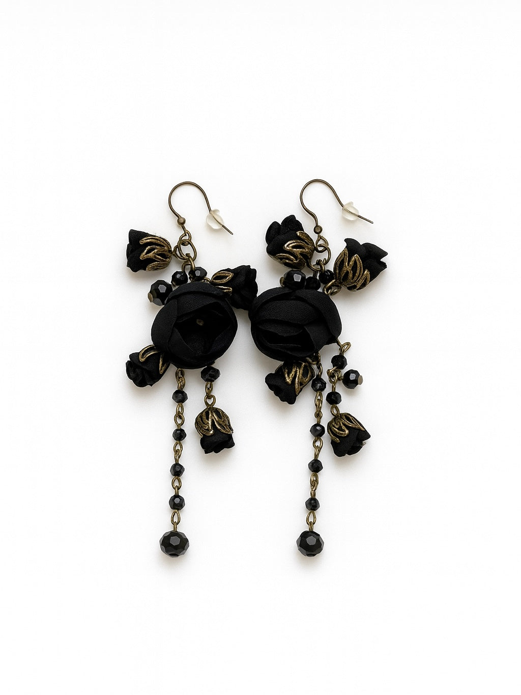 Danielle Earrings, Midnight