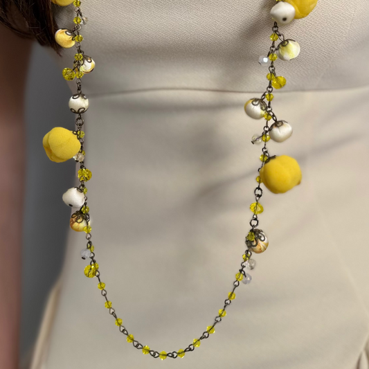 Ava Necklace, Sunglow