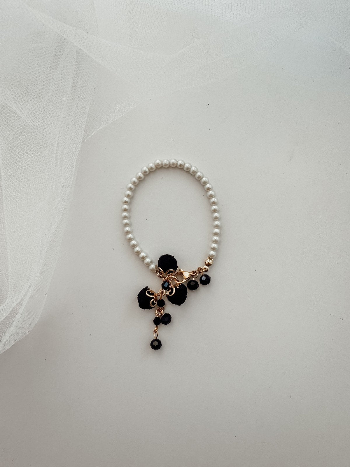 Boheme Bracelet, Gold Plated Midnight