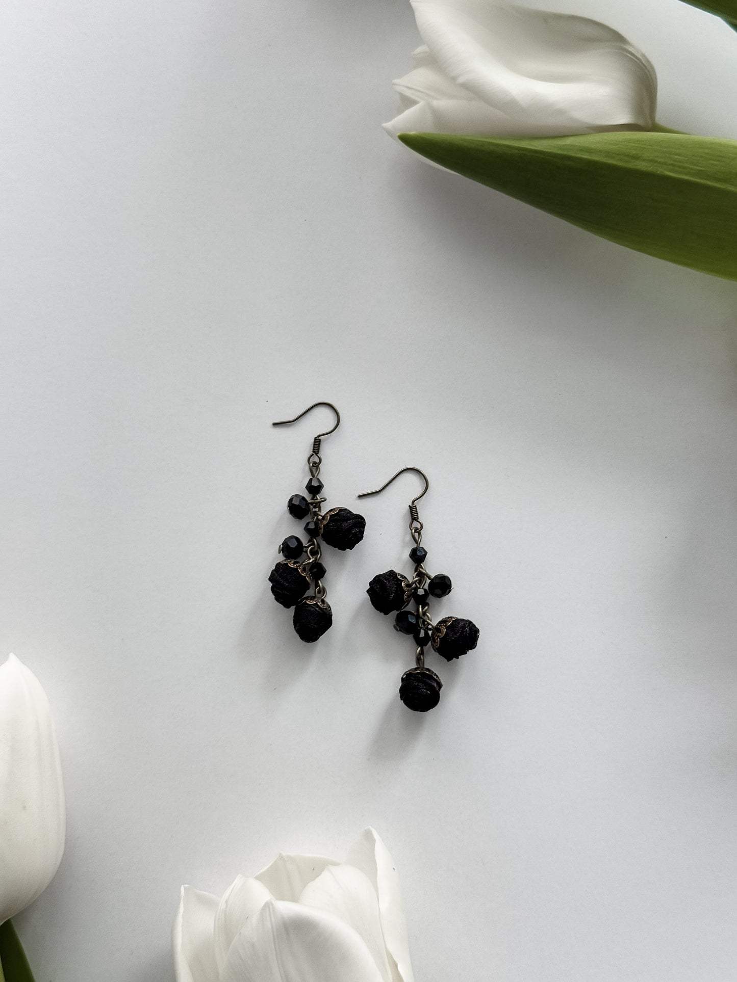 Sophie Earrings, Midnight