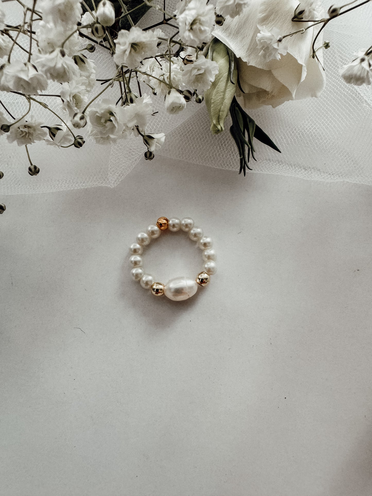 Clara Ring, Gold Plated