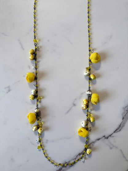 Ava Necklace, Sunglow