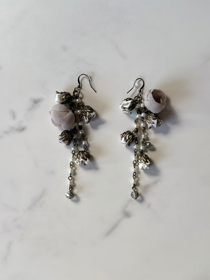 Danielle Earrings, Almond