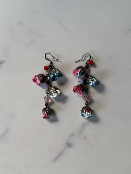 Carmelita Earrings, Ruby Ciel