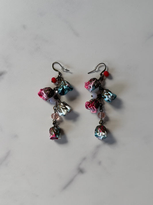 Carmelita Earrings, Ruby Ciel