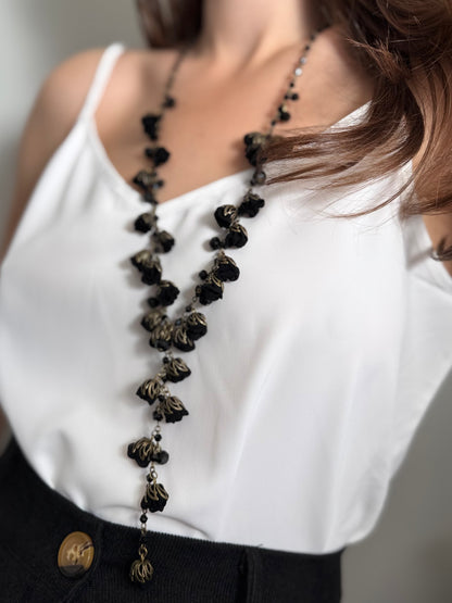 Carmelita Necklace, Midnight