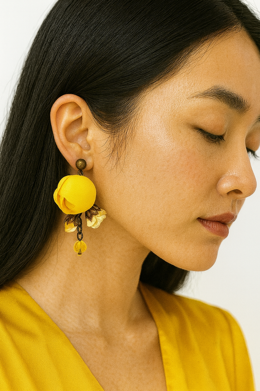 Annais Earrings, Sunglow