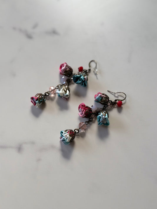 Carmelita Earrings, Ruby Ciel