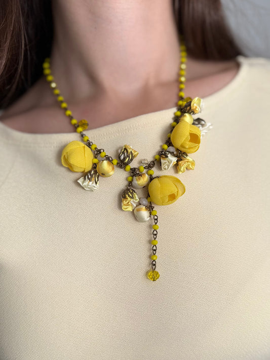 Serene Necklace, Sunglow