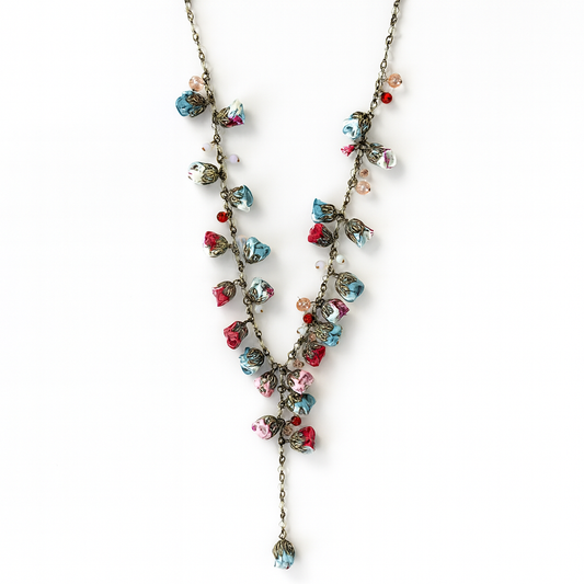 Carmelita Necklace, Ruby Ciel