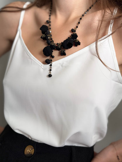 Serene Necklace, Midnight