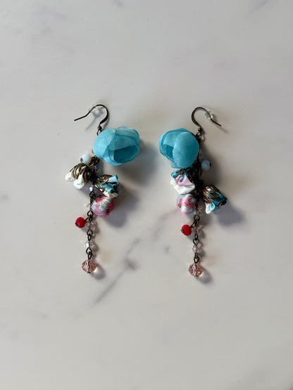 Vanessa Earrings, Ruby Ciel
