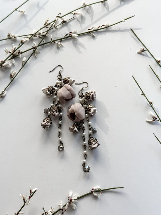Danielle Earrings, Almond
