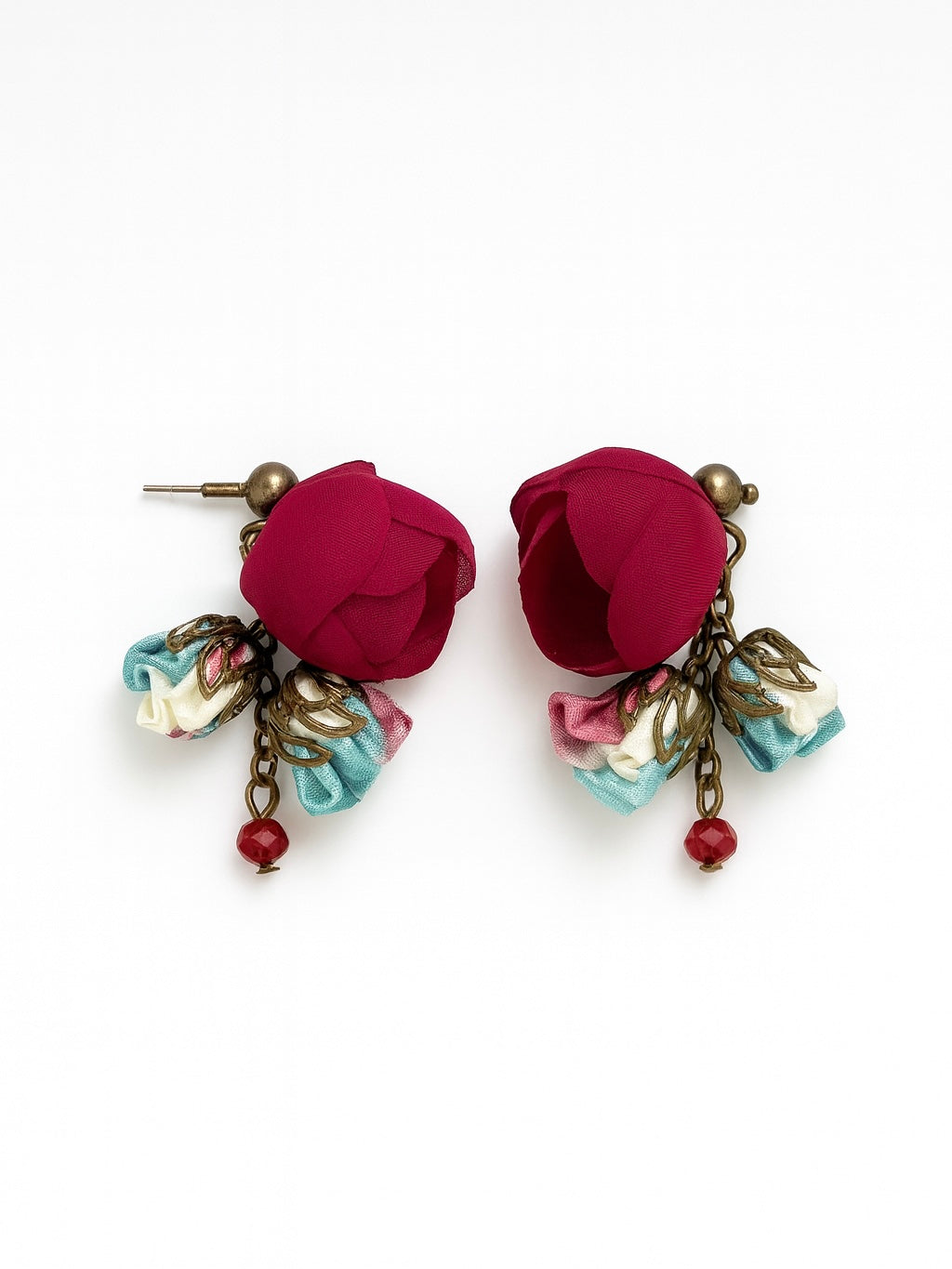 Annais Earrings, Ruby Ciel
