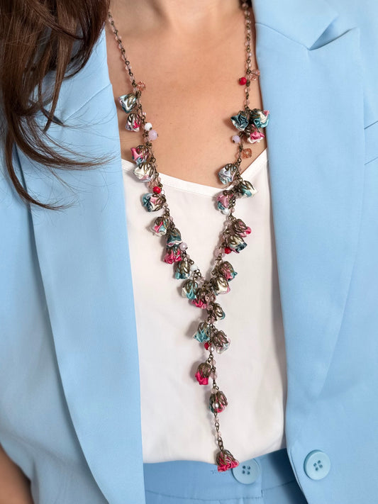 Carmelita Necklace, Ruby Ciel