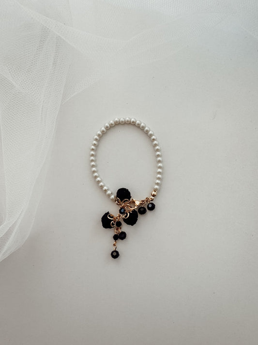 Boheme Bracelet, Gold Plated Midnight