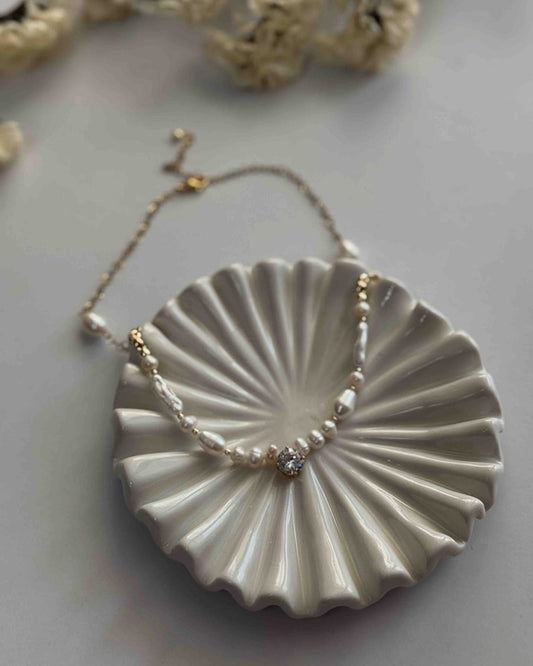 Diana Collar Necklace, Gold Plated