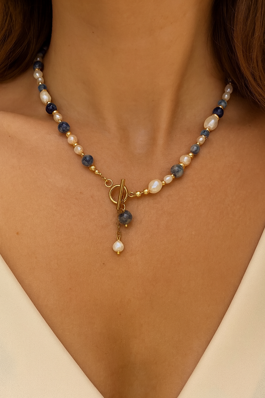 Alina Collar Necklace, Gold Plated