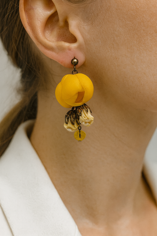 Annais Earrings, Sunglow