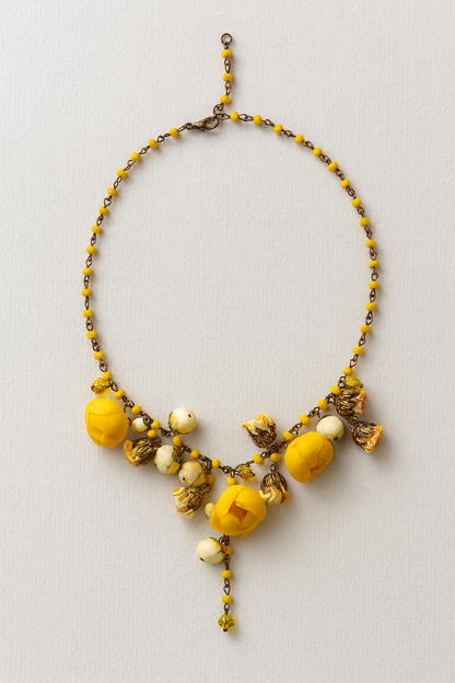 Serene Necklace, Sunglow