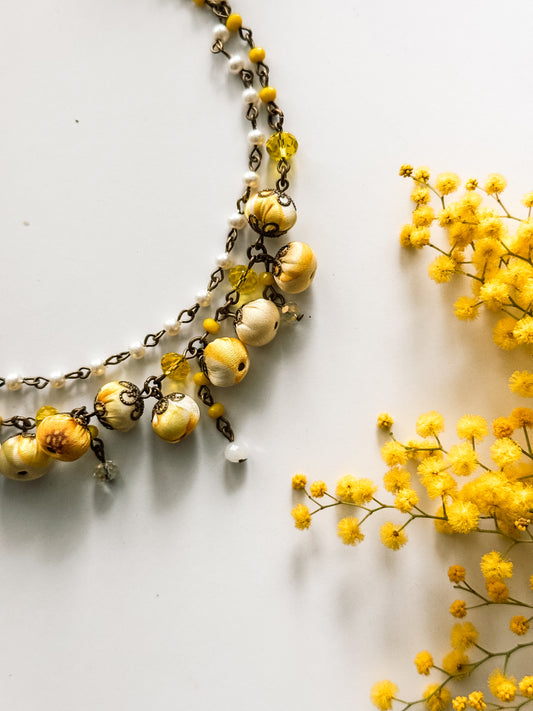 Nora Collar Necklace, Sunglow