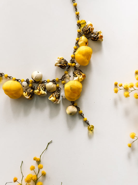 Serene Collar Necklace, Sunglow
