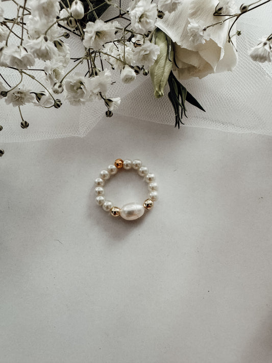Clara Ring, Gold Plated