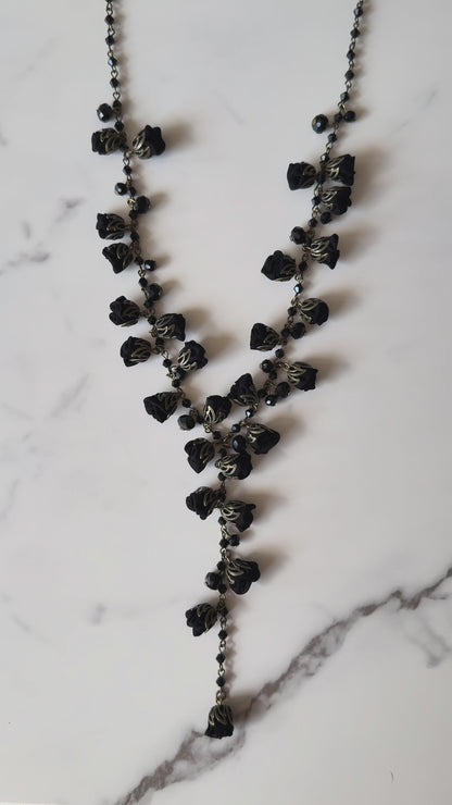 Carmelita Necklace, Midnight