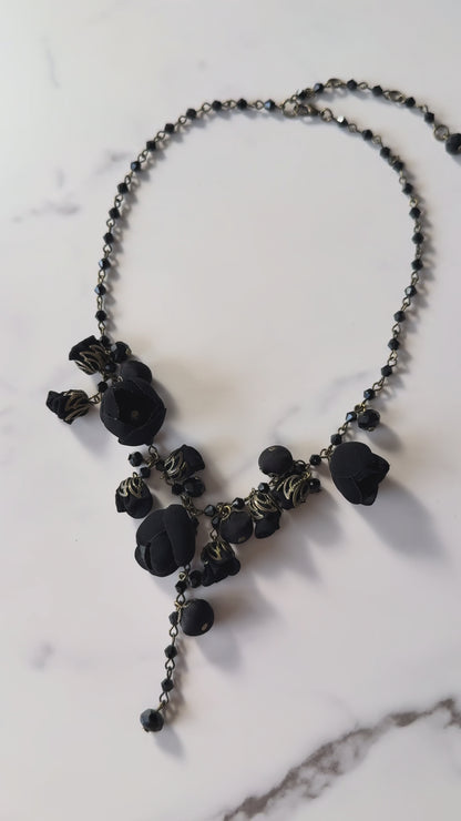 Serene Necklace, Midnight