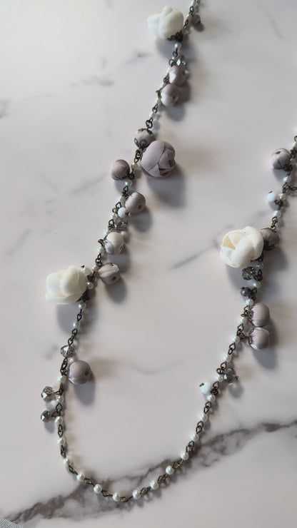 Samantha Necklace, Almond